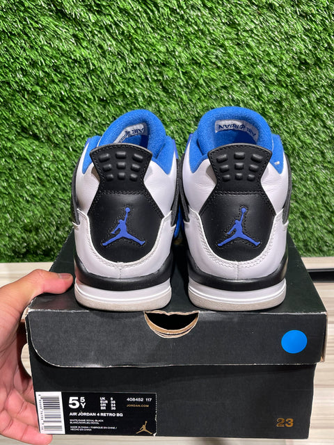 Jordan 4 Retro Motorsports (2017) (GS) Sz 5.5Y