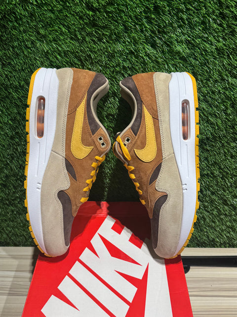 Nike Air Max 1 PRM Duck Pecan Yellow Ochre Sz 10M