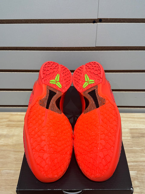 Nike Kobe 6 Protro Reverse Grinch Sz 9.5