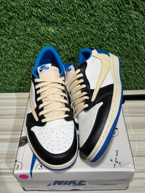 Jordan 1 Retro Low OG SP Fragment x Travis Scott Sz 11.5