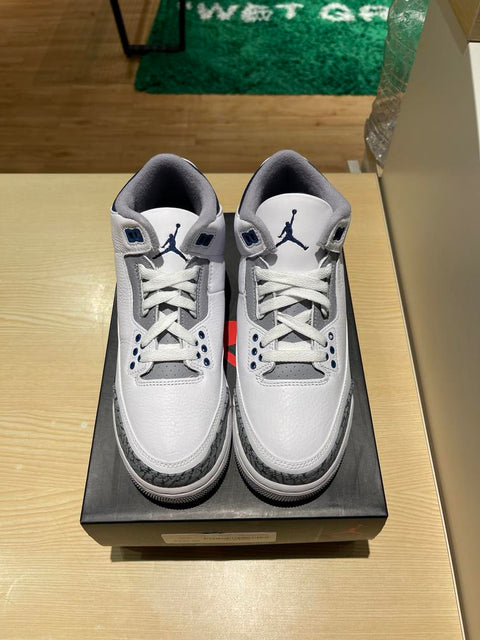 Jordan 3 Retro Midnight Navy (GS) Sz 7Y