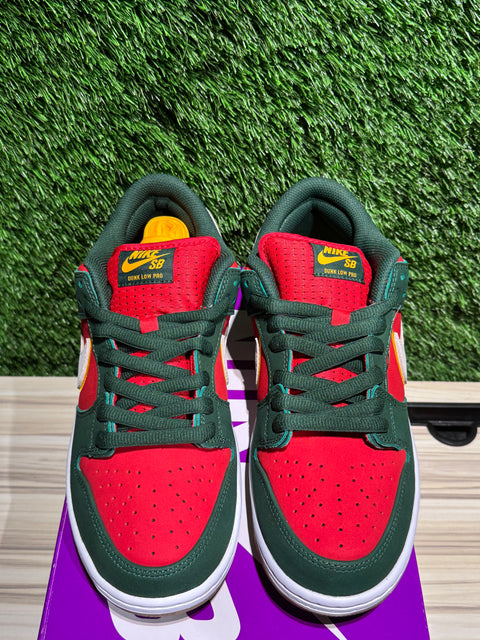 Nike SB Dunk Low Pro PRM Seattle Supersonics Sz 9M