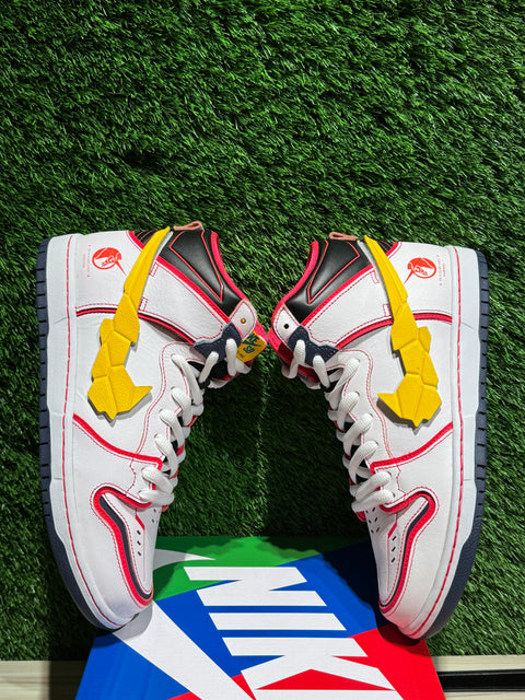 Nike SB Dunk High RX-0 Unicorn Gundam Sz 10