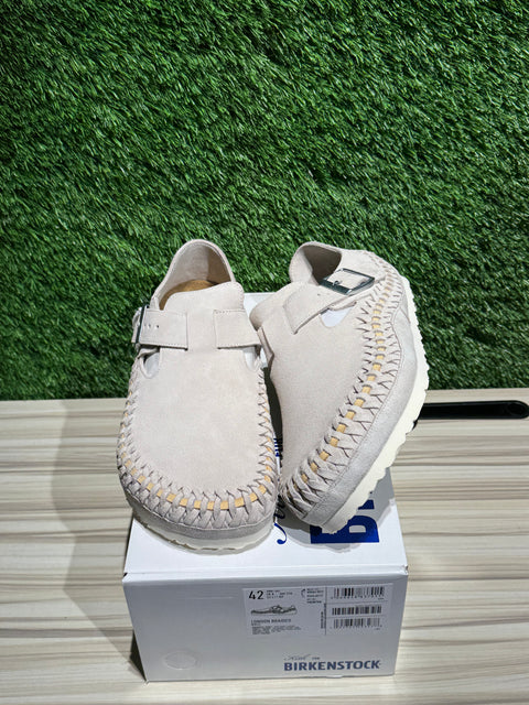 Birkenstock London Braided Kith Birch Sz 9