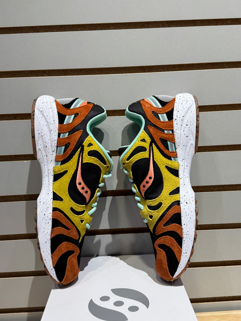Saucony Grid Azura 2000 Brown Mustard Sz 12