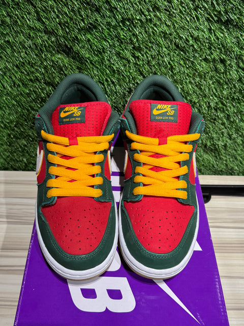 Nike SB Dunk Low Pro PRM Seattle Supersonics Sz 9.5M