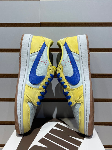 Jordan 1 Retro Low OG SP Travis Scott Canary (Women's) Sz 7.5W/6M