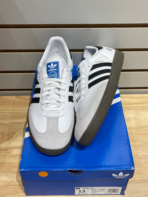 adidas Samba OG Cloud White Core Black Size 13