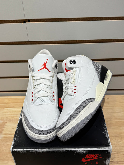 Jordan 3 Retro White Cement Reimagined Sz 9.5