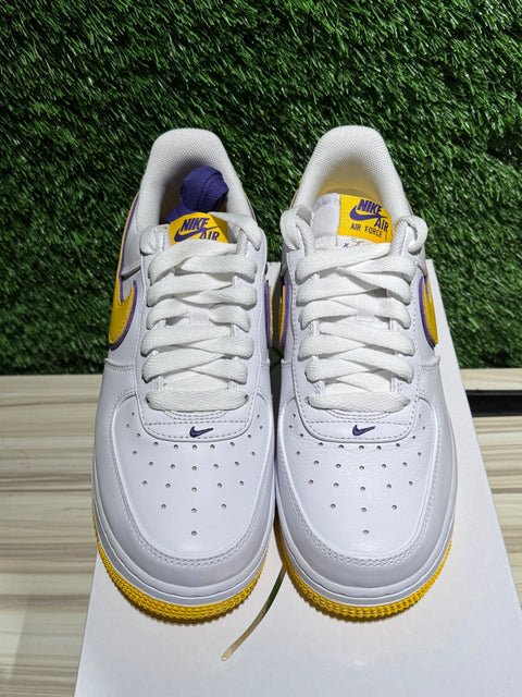 Nike Air Force 1 Low Retro QS Kobe Bryant Lakers Home Sz 6.5M