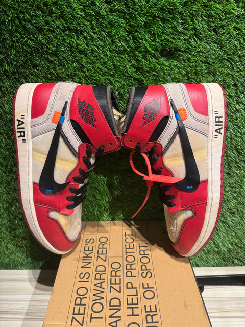 Jordan 1 Retro High Off-White Chicago Sz 10.5