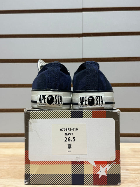 Bape x Converse Chuck Taylor Low Navy Sz 8 (26)