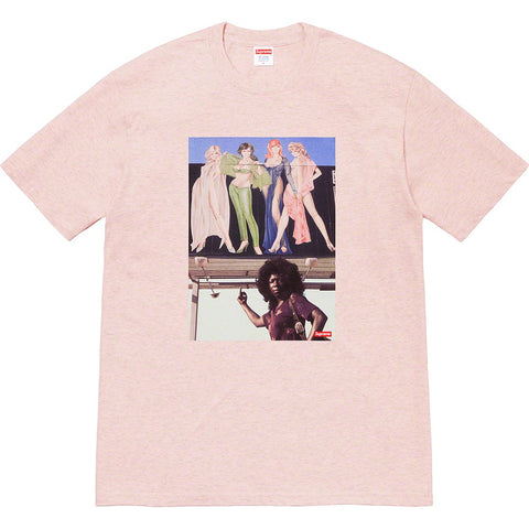 Supreme Heather Pink American Picture Tee