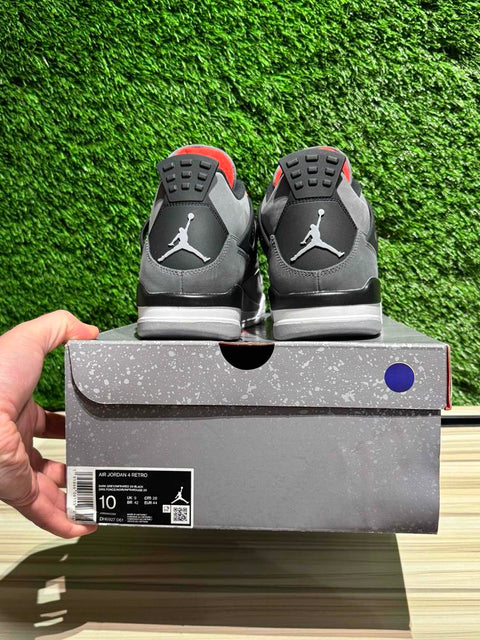 Jordan 4 Retro Infrared Sz 10M.