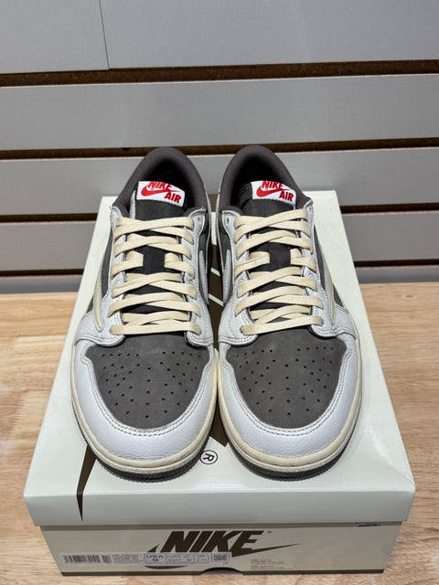 Jordan 1 Retro Low OG SP Travis Scott Reverse Mocha Sz 9M