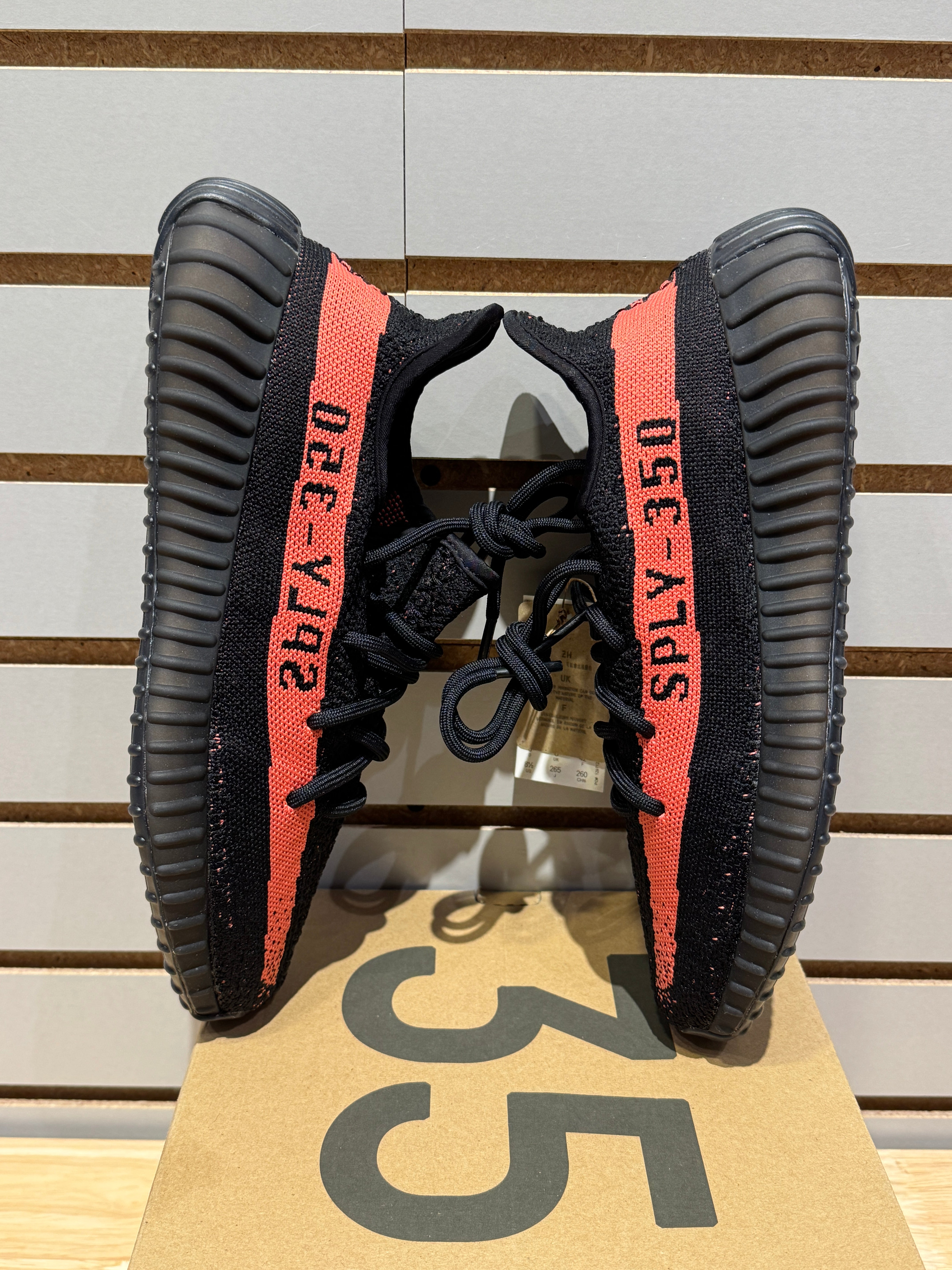 adidas Yeezy Boost 350 V2 Core Black Red Sz 8.5 – Sneak City