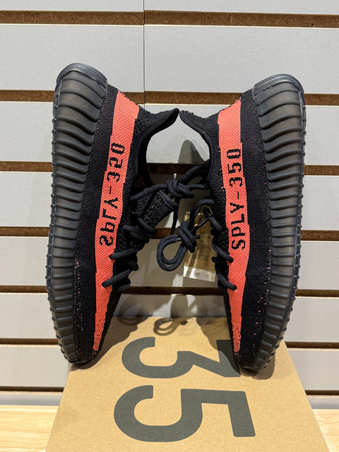 adidas Yeezy Boost 350 V2 Core Black Red Sz 8.5