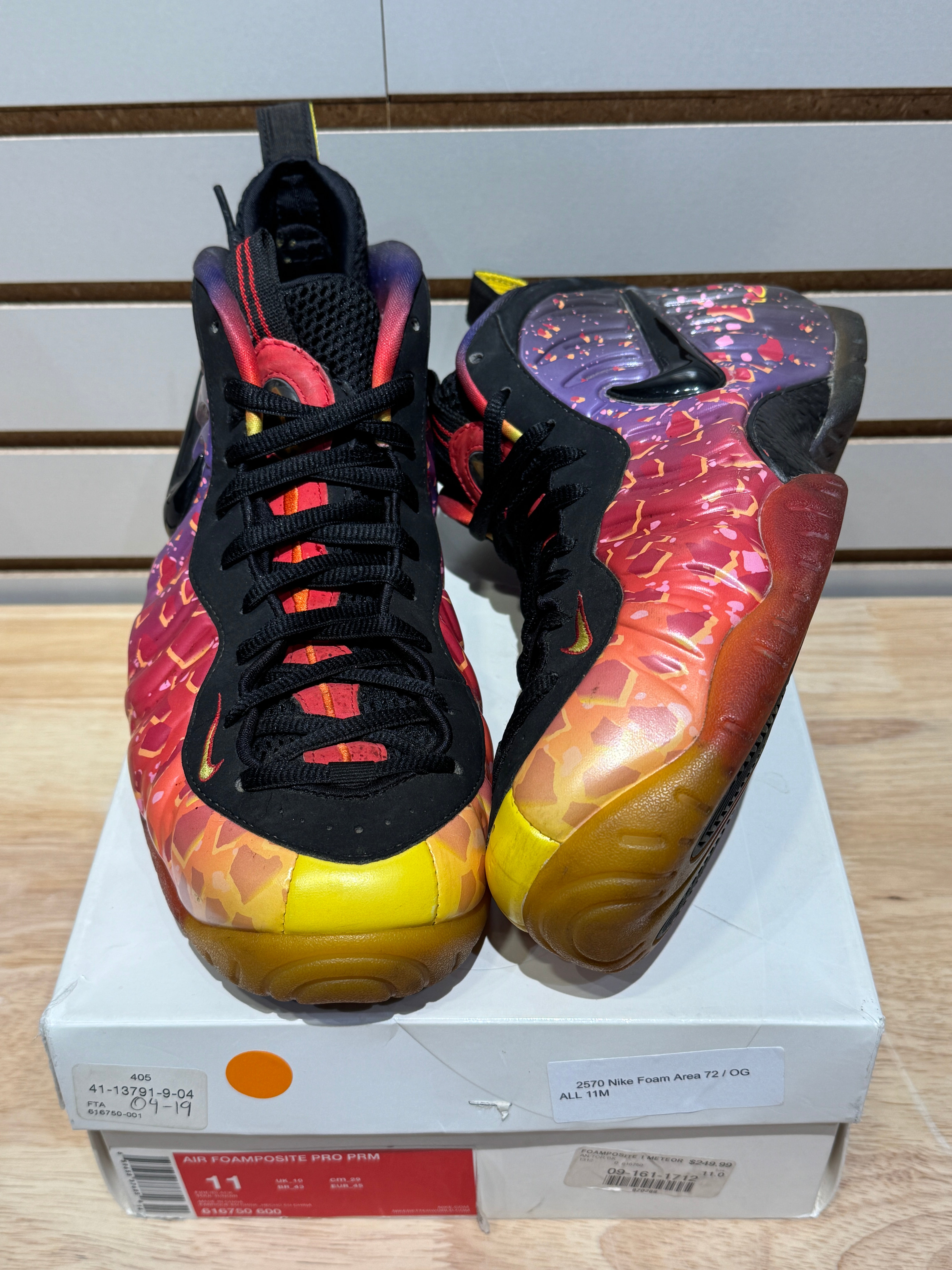 バスケットボール Nike Air Foamposite Pro Area 72 Asteroid Nike Air Foamposite Pro Area 72 Asteroid Sz 11 – Sneak City