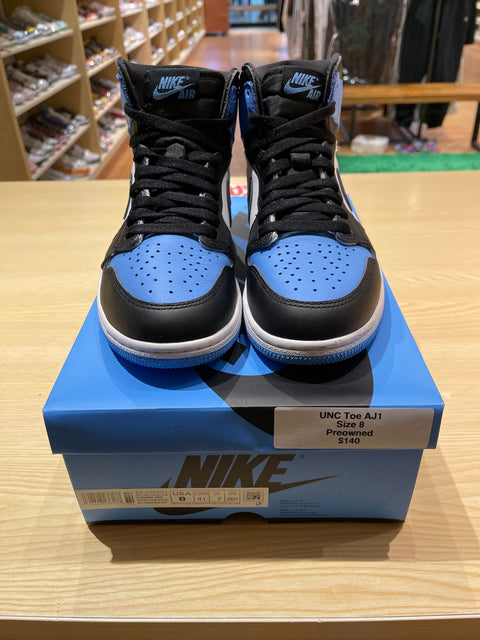 Jordan 1 Crib Bootie UNC Toe (I)