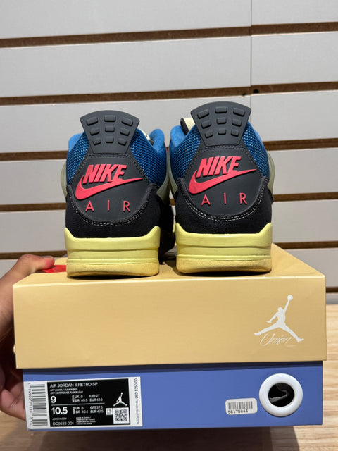 Jordan 4 Retro Union Off Noir Sz 9