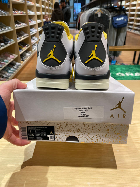 Jordan 4 Retro Vivid Sulfur (Women's)