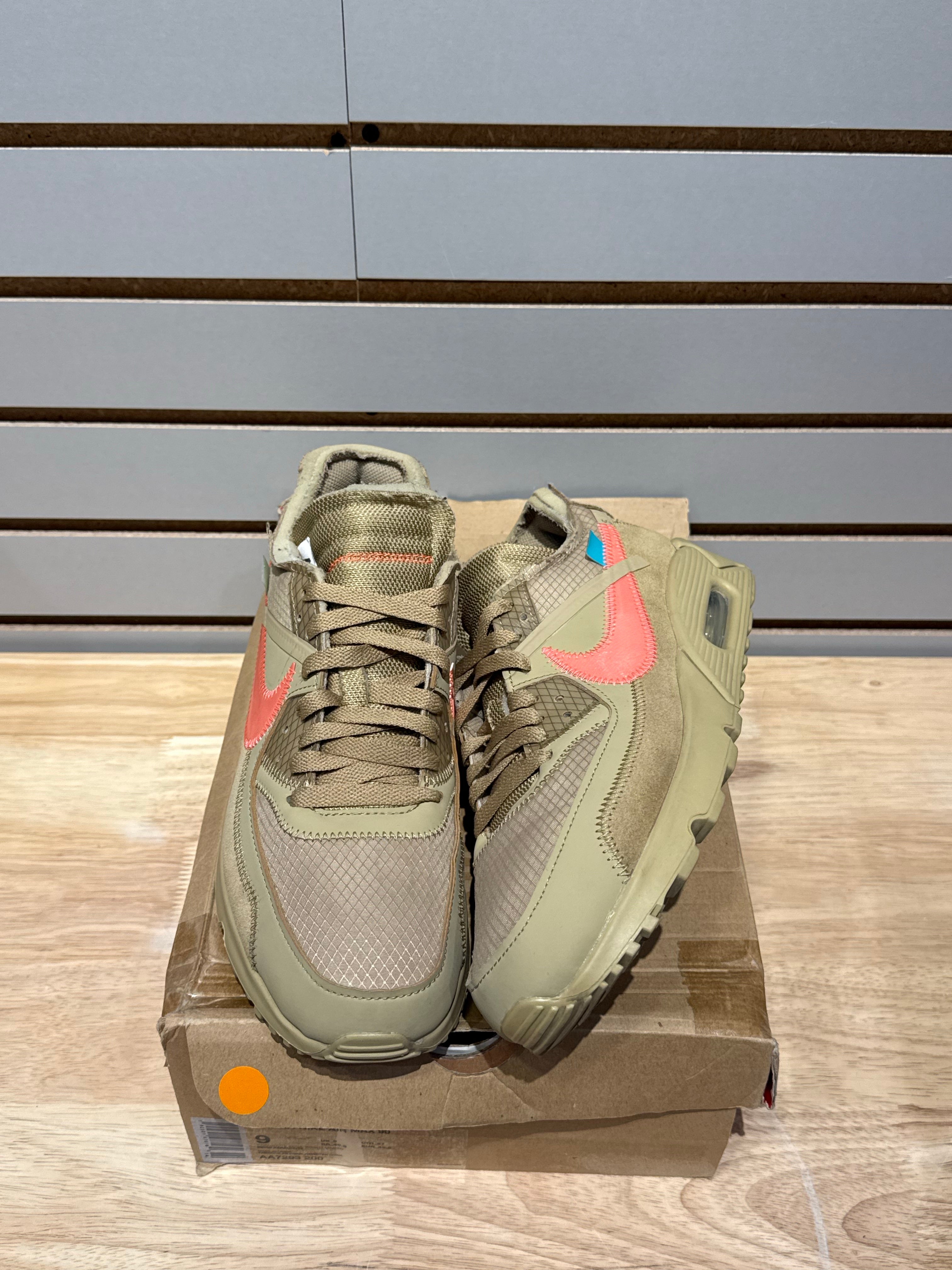 Nike Air Max 90 Off-White Desert Ore Sz 9 – Sneak City