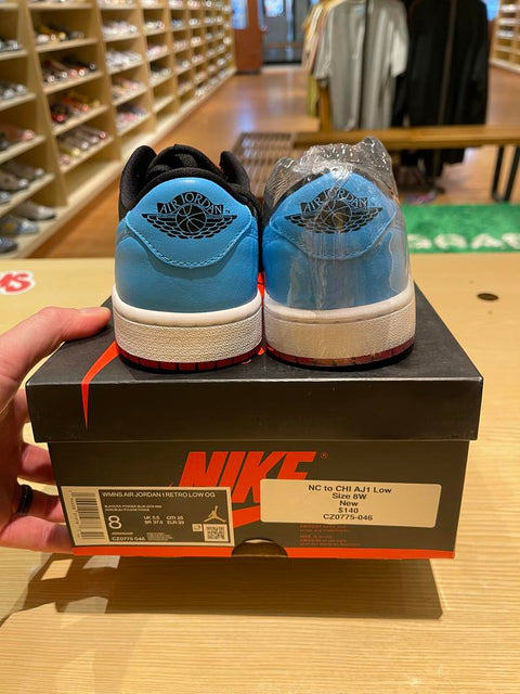 Jordan 1 Retro Low OG NC to Chi (Women's) Sz 8W