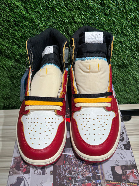 Jordan 1 Retro High OG SP Union LA Chicago Shadow Sz 8