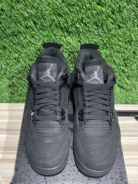 Jordan 4 Retro Black Cat (2025) (GS) Sz 7Y