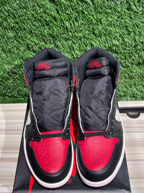 Jordan 1 Retro High Bred Toe Sz 10M