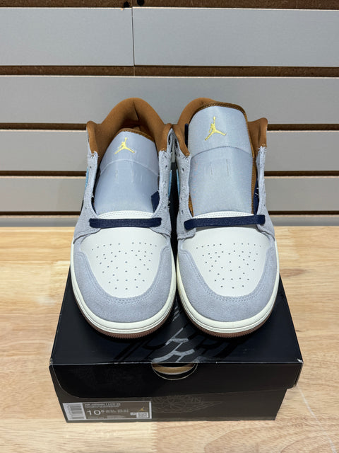 Jordan 1 Low SE Phantom Repaired Denim Swoosh