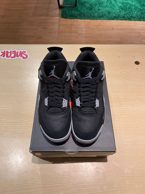 Jordan 4 Retro Black Canvas