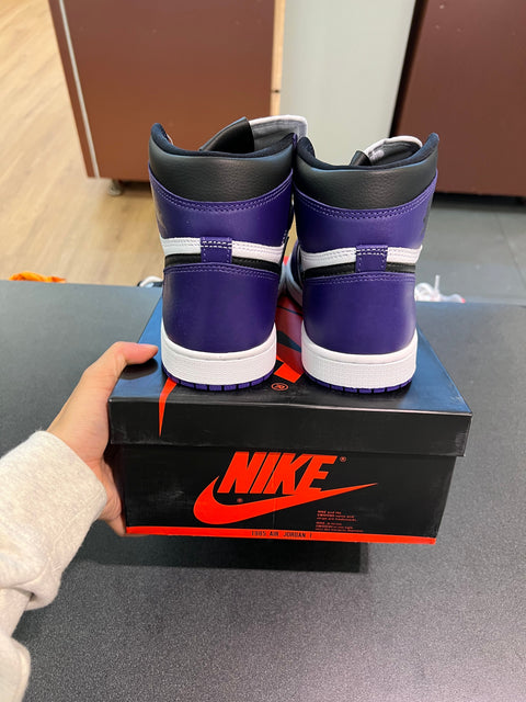 Jordan 1 Retro High Court Purple White