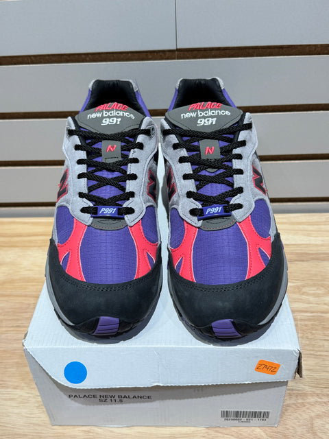 New Balance 991 MiUK Palace Purple Sz 11.5M
