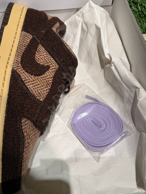Nike Dunk Low Harris Tweed Sesame (Women's) Sz 11M