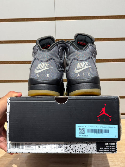 Jordan 5 Retro Off-White Muslin Sz 8