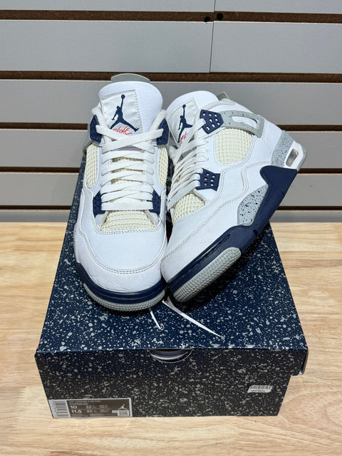 Jordan 4 Retro Midnight Navy Sz 10