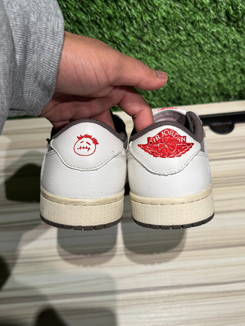 Jordan 1 Retro Low OG SP Travis Scott Reverse Mocha Sz 6.5M