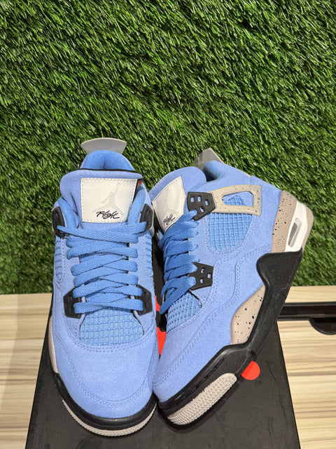 Jordan 4 Retro University Blue (GS) Sz 3.5Y