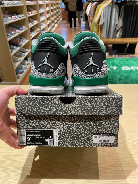 Jordan 3 Retro Pine Green Sz 9.5