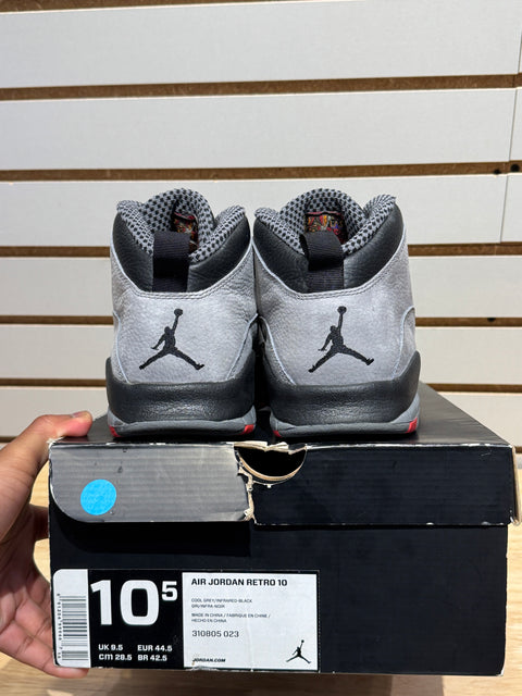 Jordan 10 Retro Cool Grey Sz 10.5