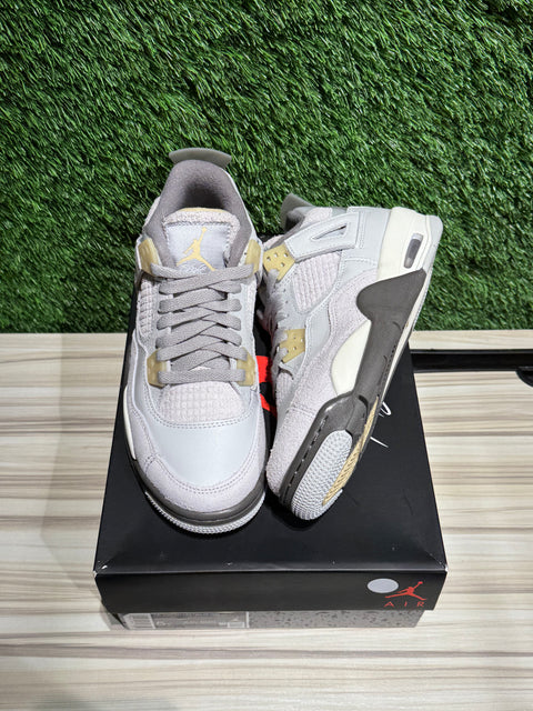 Jordan 4 Retro SE Craft Photon Dust (GS) Sz 5Y