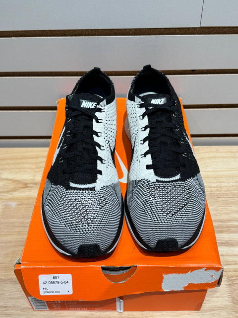 Nike Flyknit Racer Black Tongue Sz 13