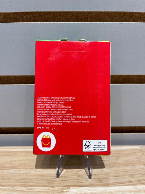 2022 Pokémon McDonald's Happy Meal Match Battle Pikachu Box #5