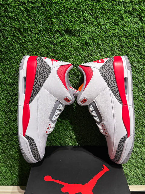 Jordan 3 Retro Fire Red (2022) Sz 12M