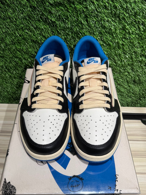 Jordan 1 Retro Low OG SP Fragment x Travis Scott Sz 9