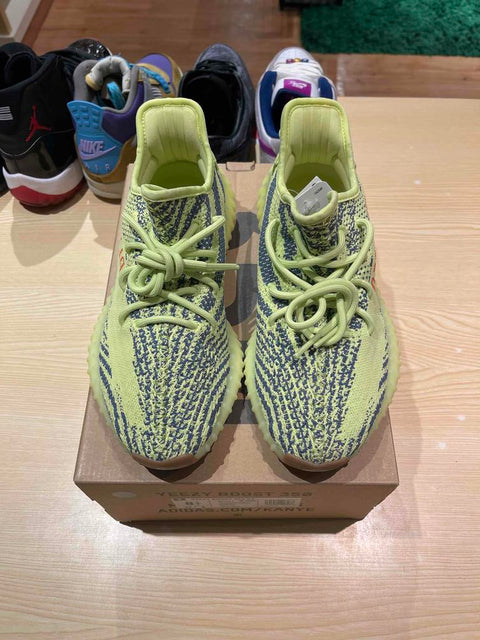 adidas Yeezy Boost 350 V2 Semi Frozen Yellow Sz 8.5