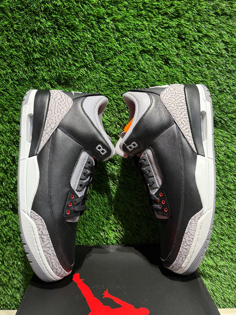 Jordan 3 Retro OG Black Cement (2024) Sz 13