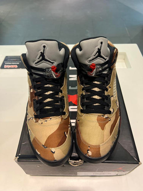 Jordan 5 Retro Supreme Desert Camo