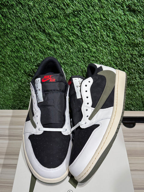 Jordan 1 Retro Low OG SP Travis Scott Olive (Women's) Sz 11.5